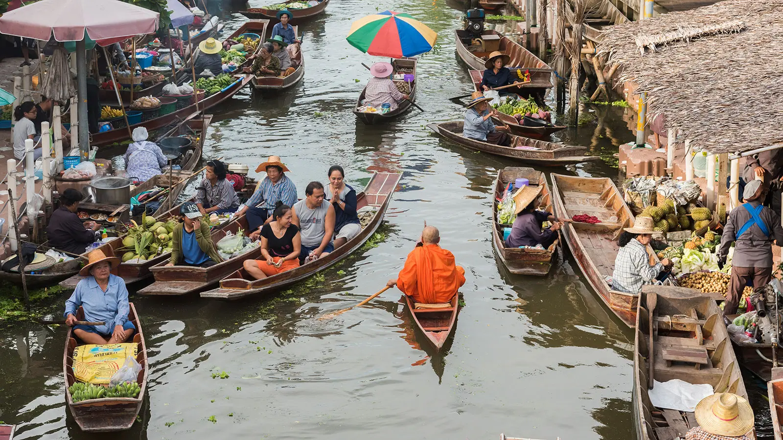 Tha Kha Floating Market